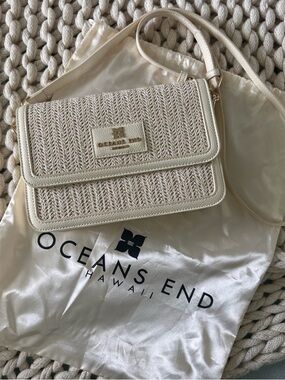 Ocean’s End Giovanni Cream Crossbody Bag